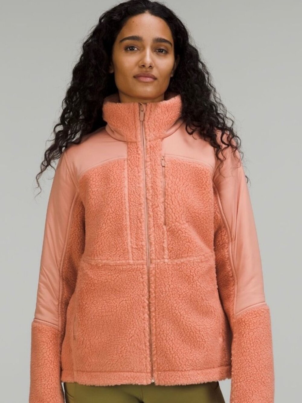 Lululemon Textured Fleece Full-Zip Jacket **DISCONTINUED**